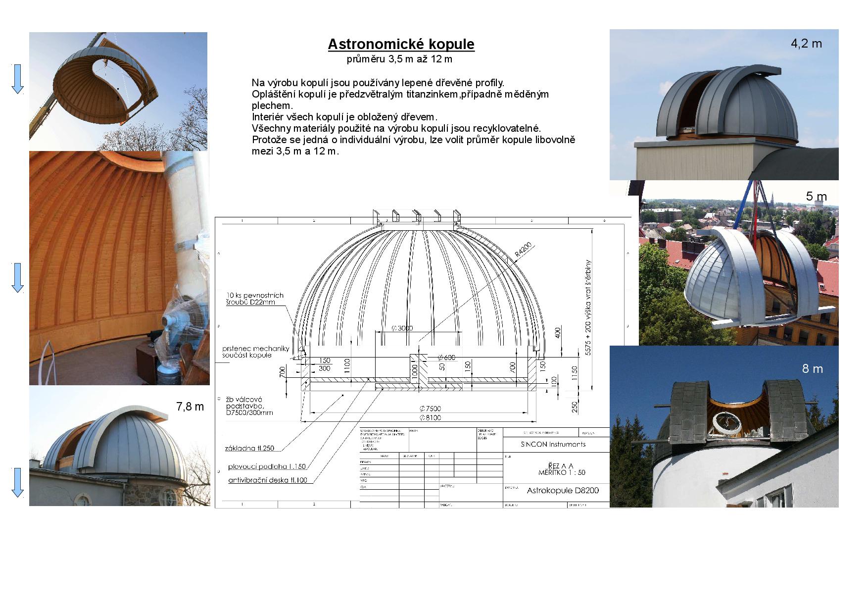 astronomische Kuppeln